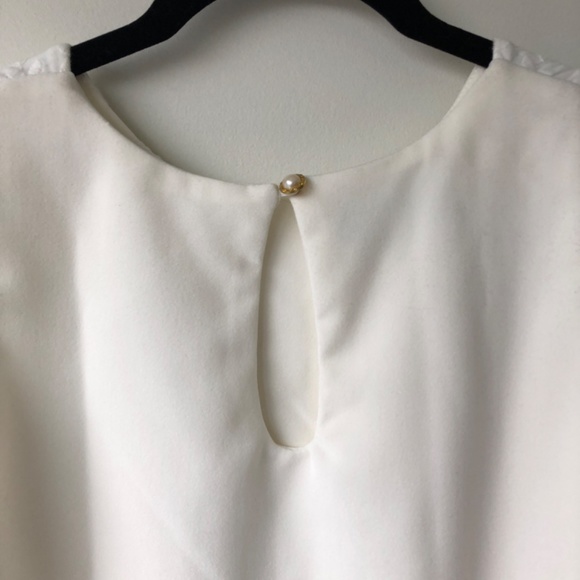 Worn once eyelet lace sleeveless shift dress - Picture 3 of 4